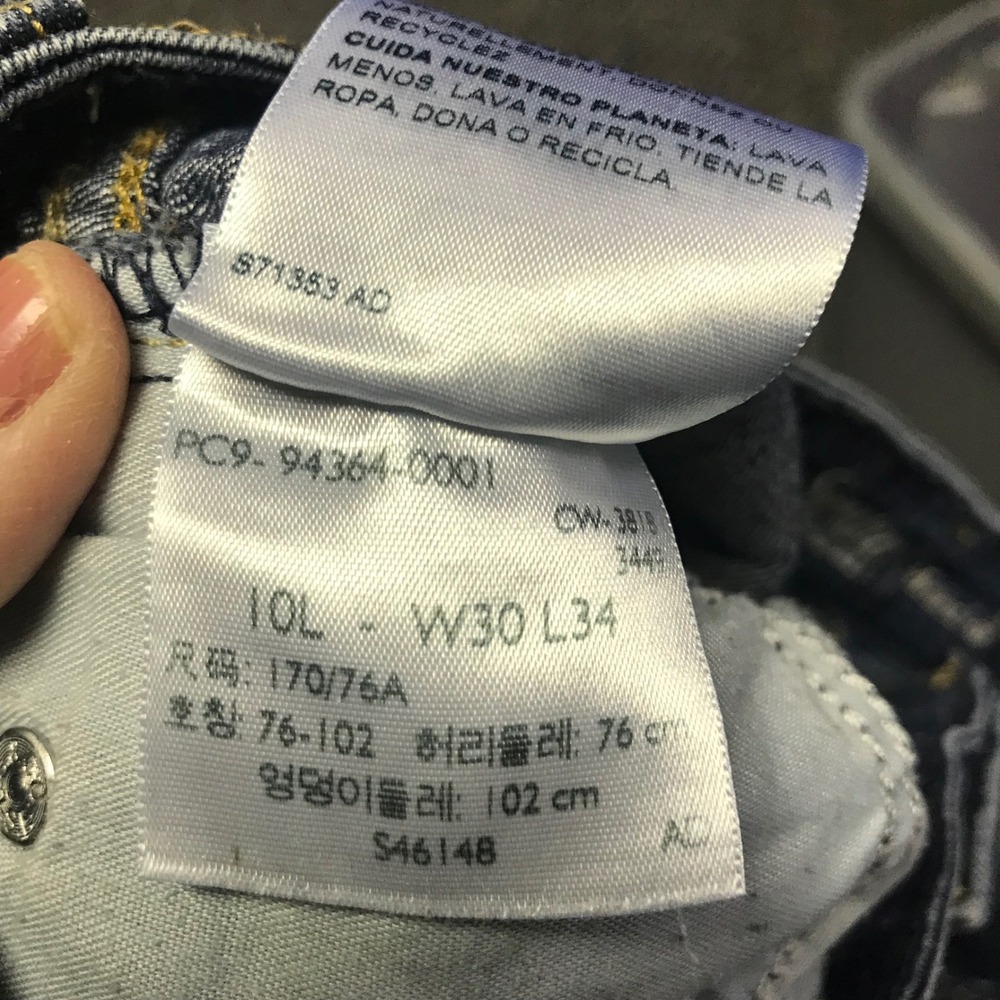 Signature by Levi Strauss Womens Modern Boot Cut Jeans Dark Wash 10L W30 L34 - Picture 2 of 4